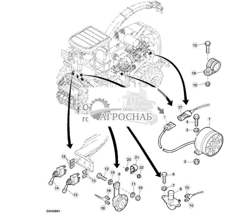Сигнал движения задним ходом и предупреждение  звуковой сигнал 